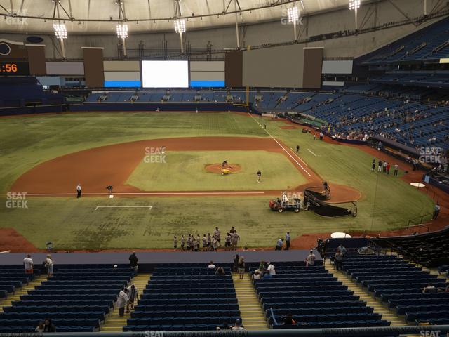 Seating view for Tropicana Field Section 209