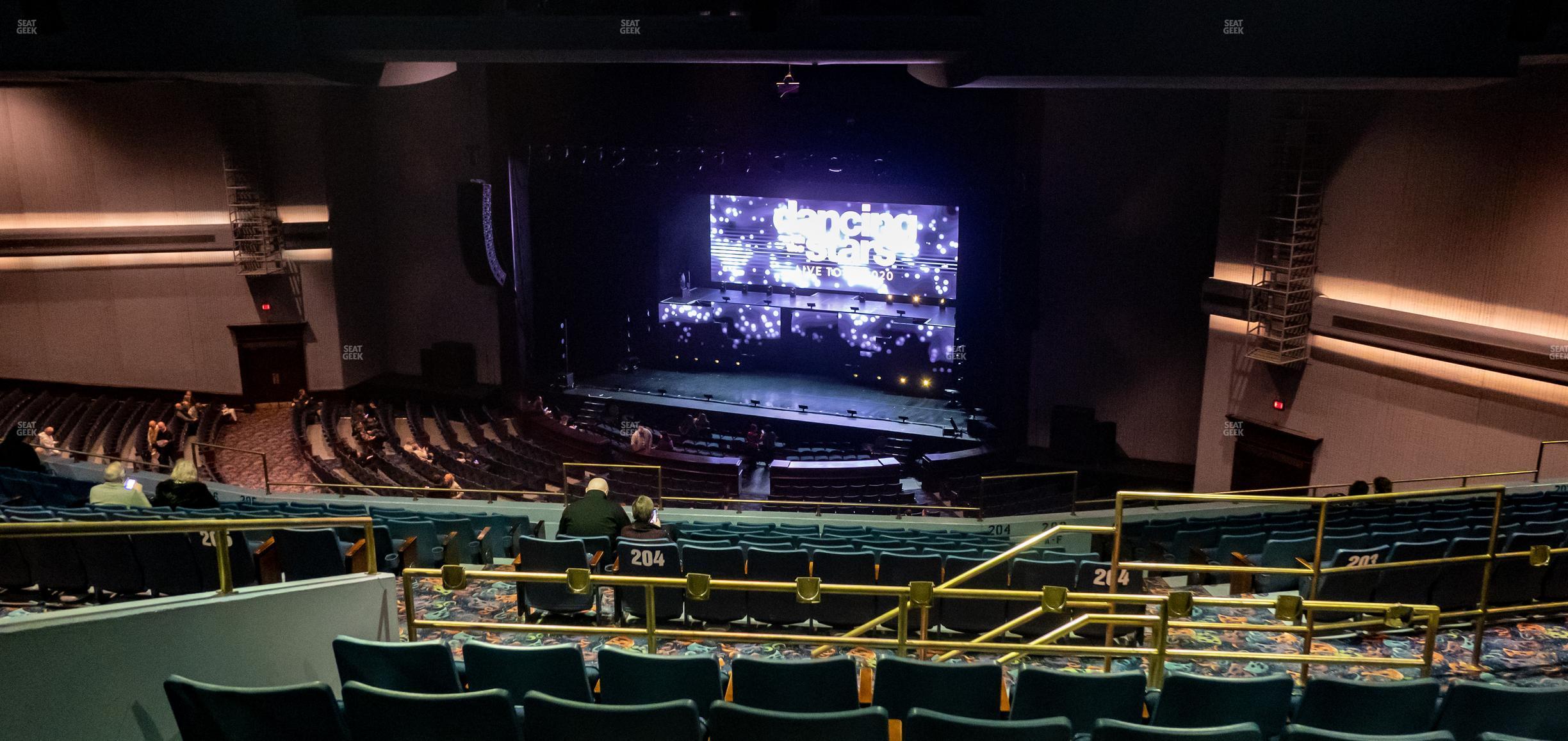 Seating view for Rosemont Theatre Section 204