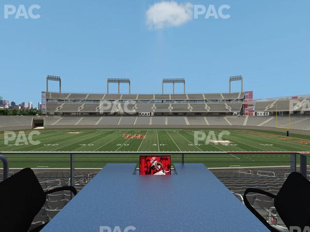 Seating view for TDECU Stadium Section Loge Box 11