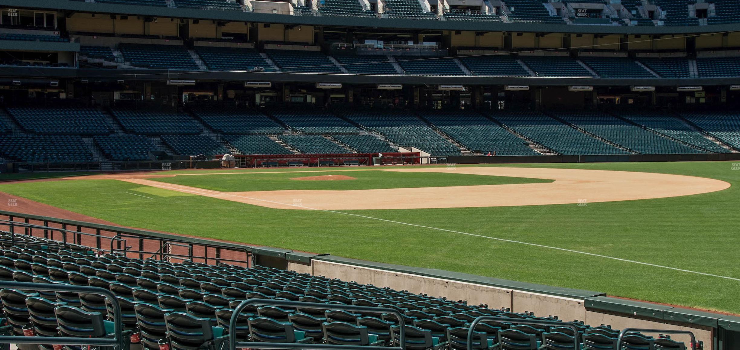 Seating view for Chase Field Section 111