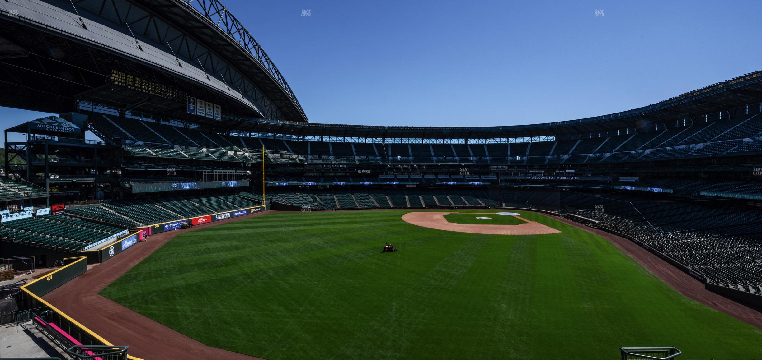 Seating view for T-Mobile Park Section 184