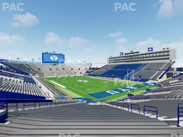 Seating view for LaVell Edwards Stadium Section 128