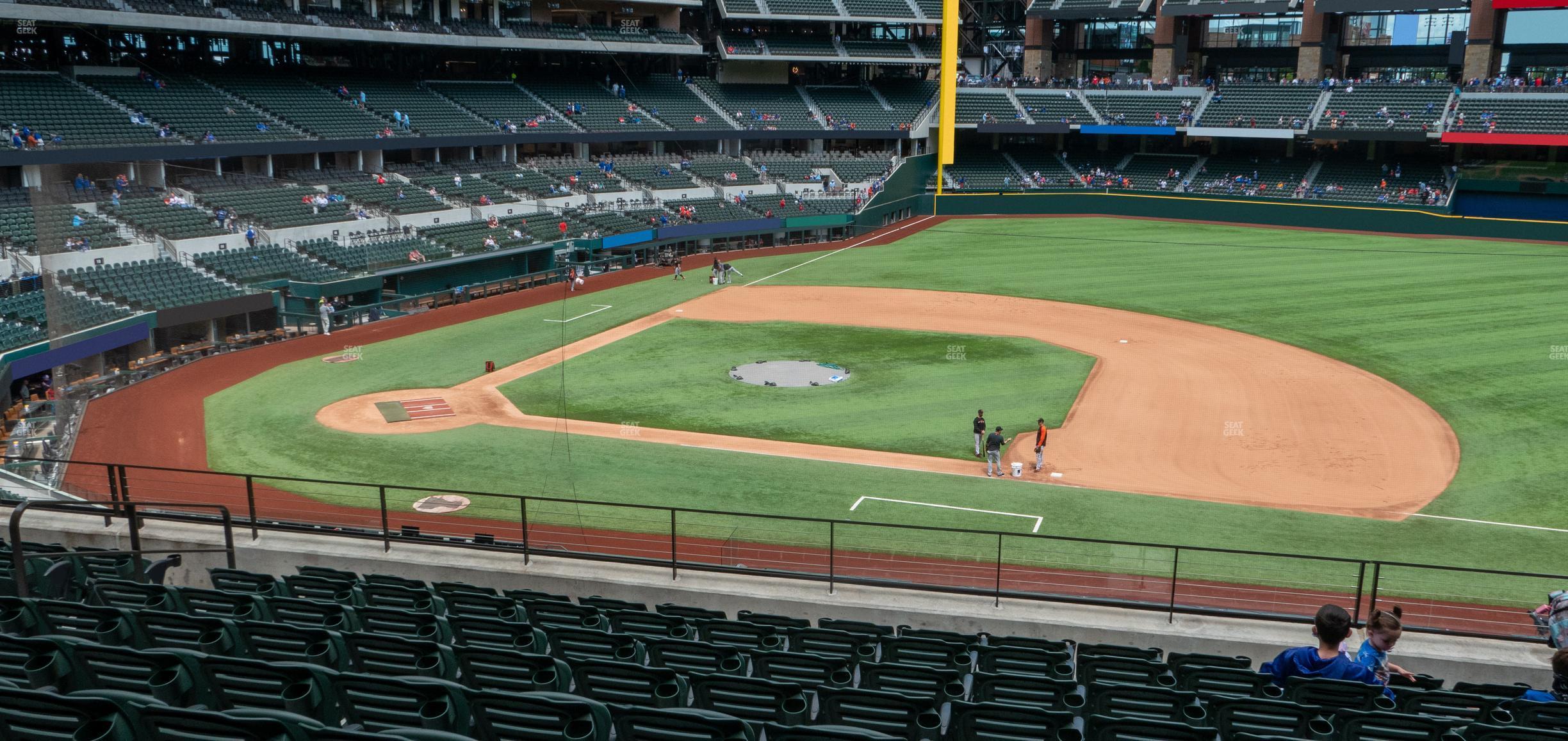 Seating view for Globe Life Field Section 120