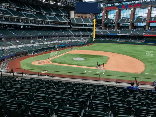 Seating view for Globe Life Field Section 120