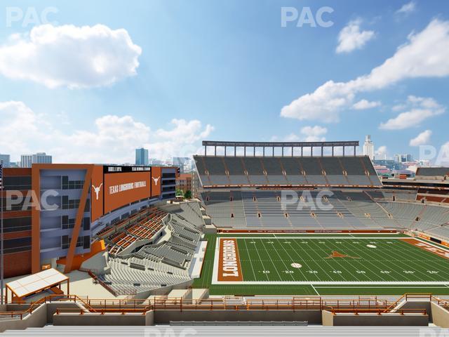 Seating view for Darrell K Royal - Texas Memorial Stadium Section 131