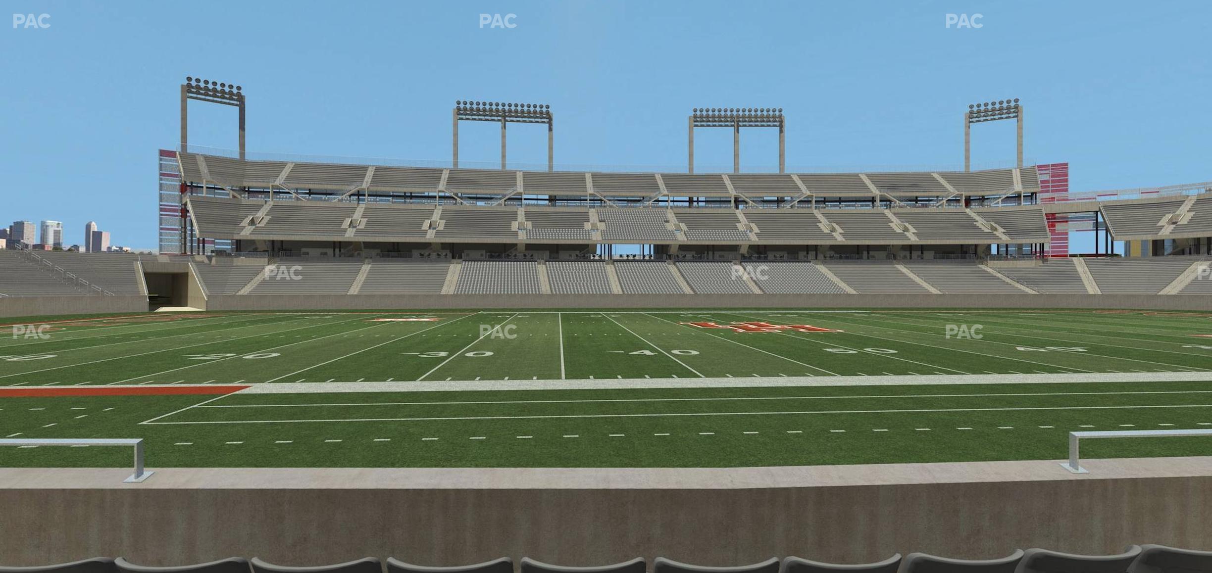 Seating view for TDECU Stadium Section 111