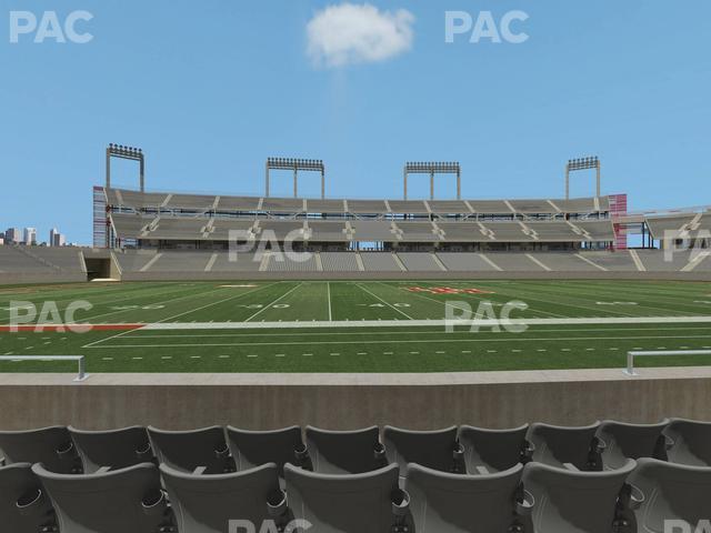 Seating view for TDECU Stadium Section 111