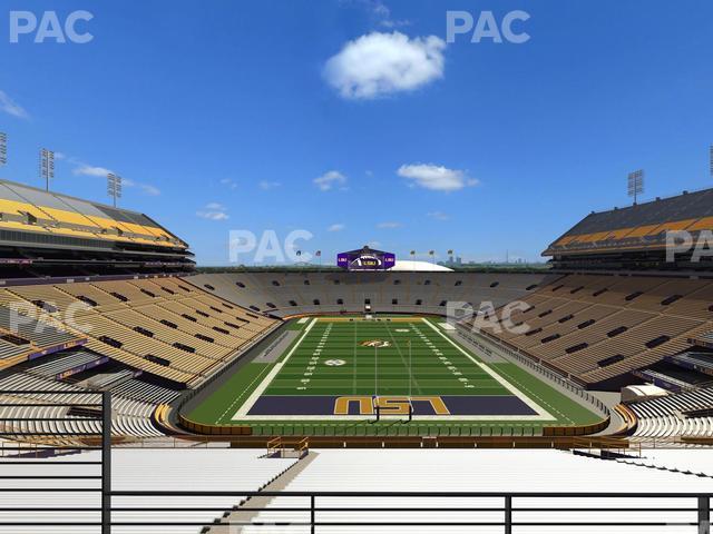 Seating view for Tiger Stadium Section Suite 155