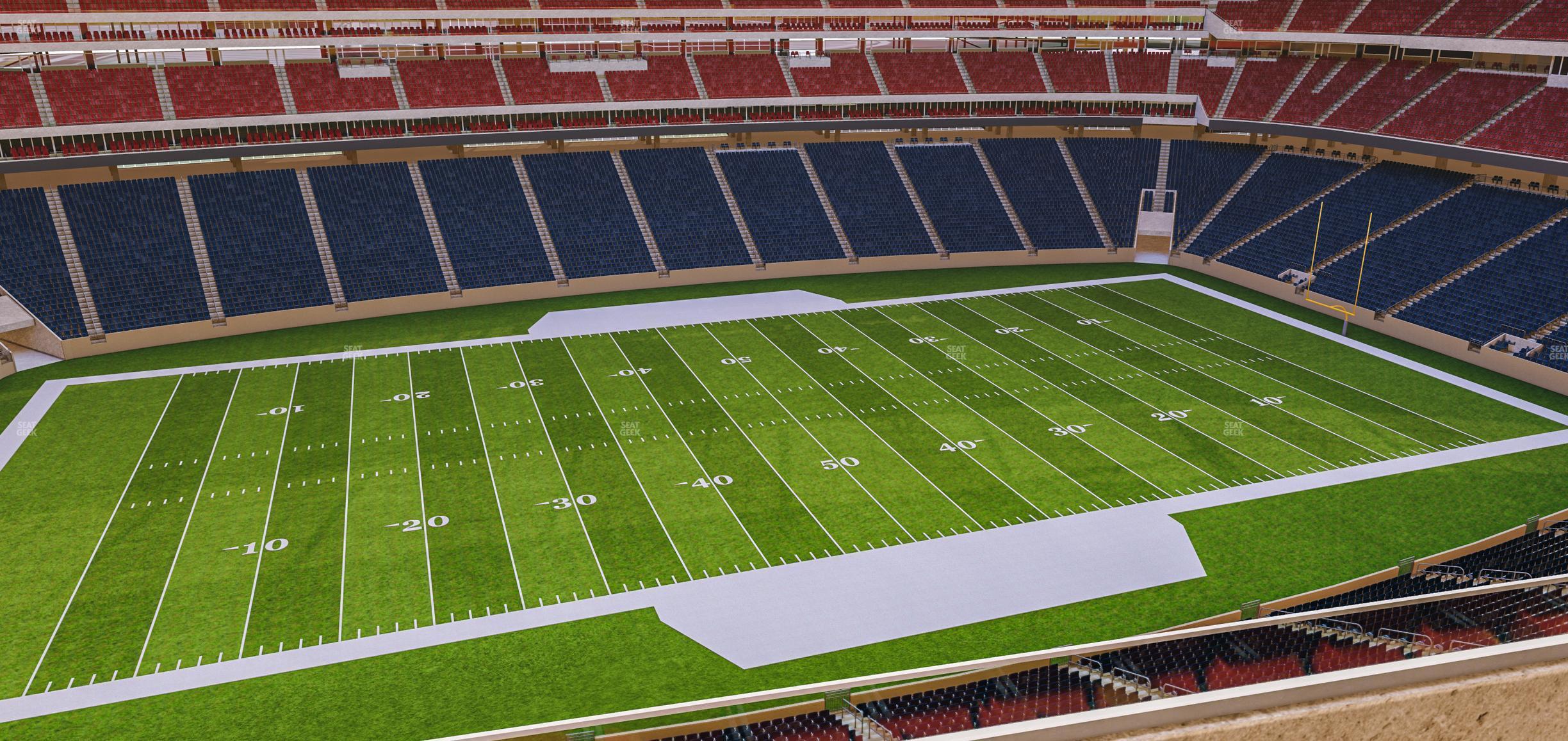 Seating view for NRG Stadium Section 510