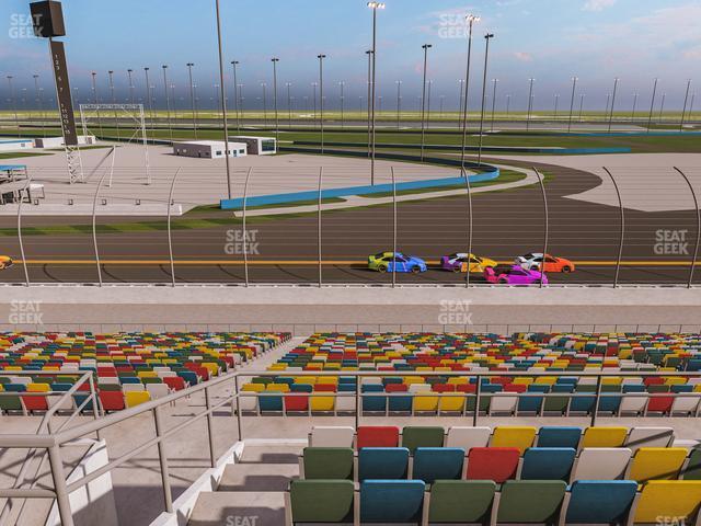 Seating view for Daytona International Speedway Section Back 172