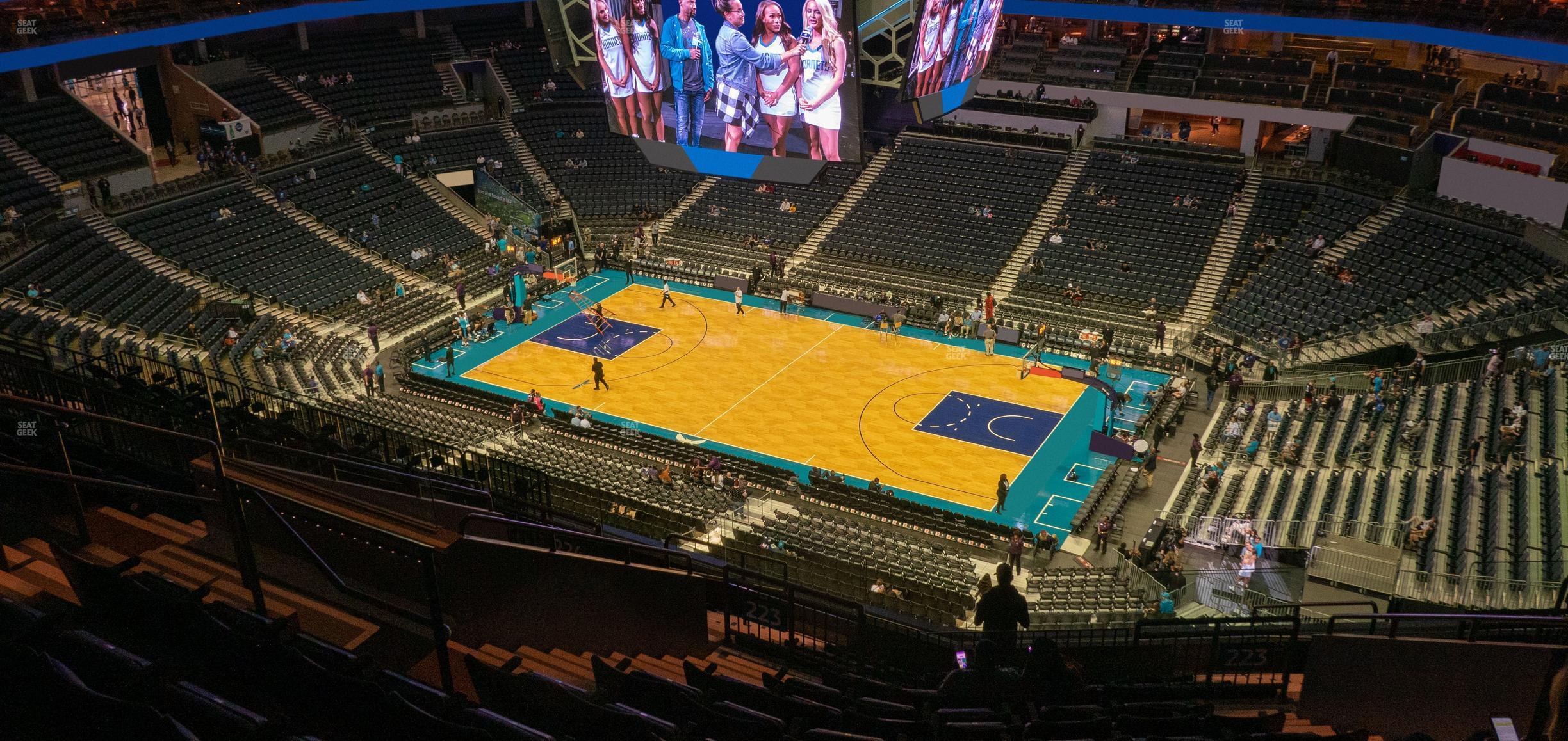 Seating view for Spectrum Center Section 223