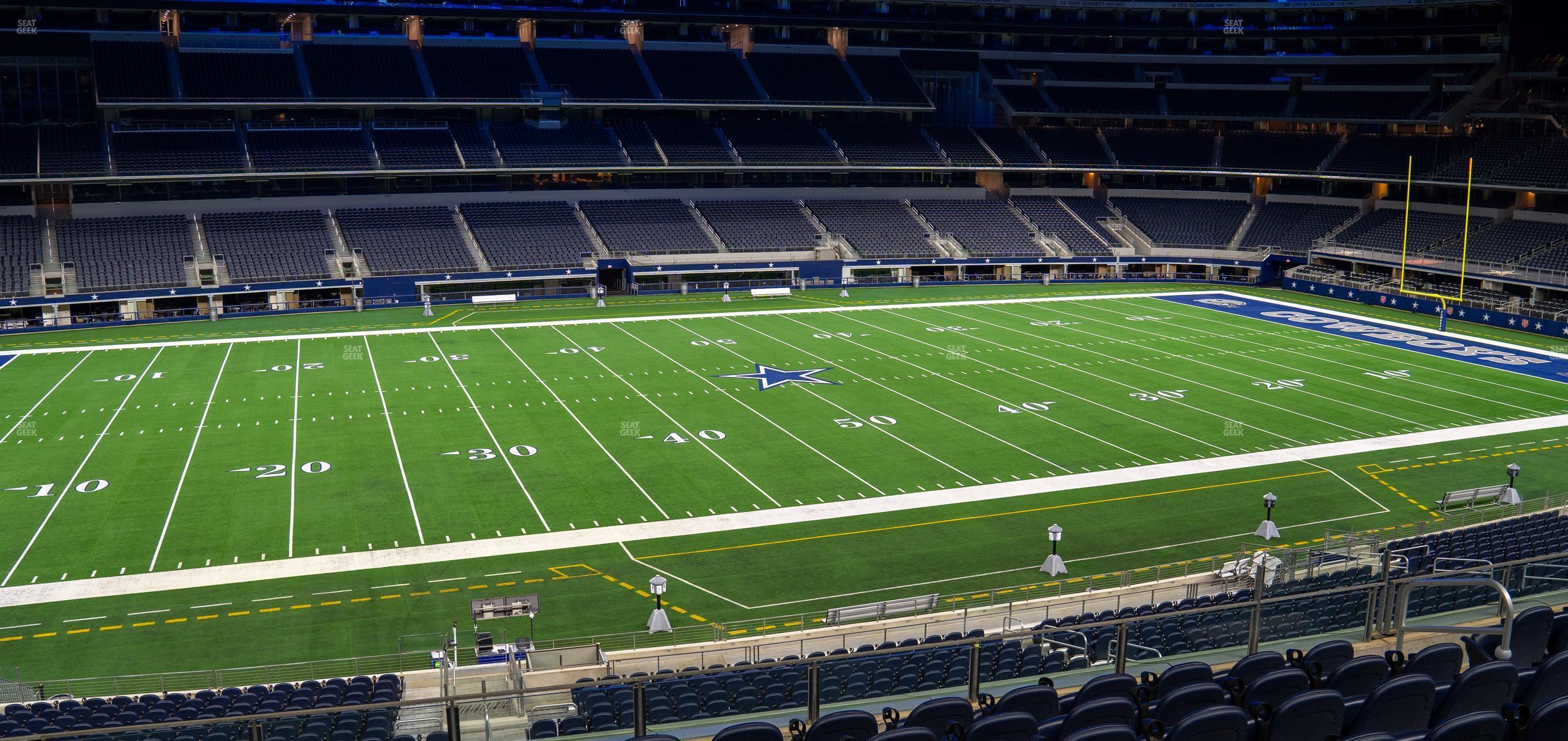 Seating view for AT&T Stadium Section C 237