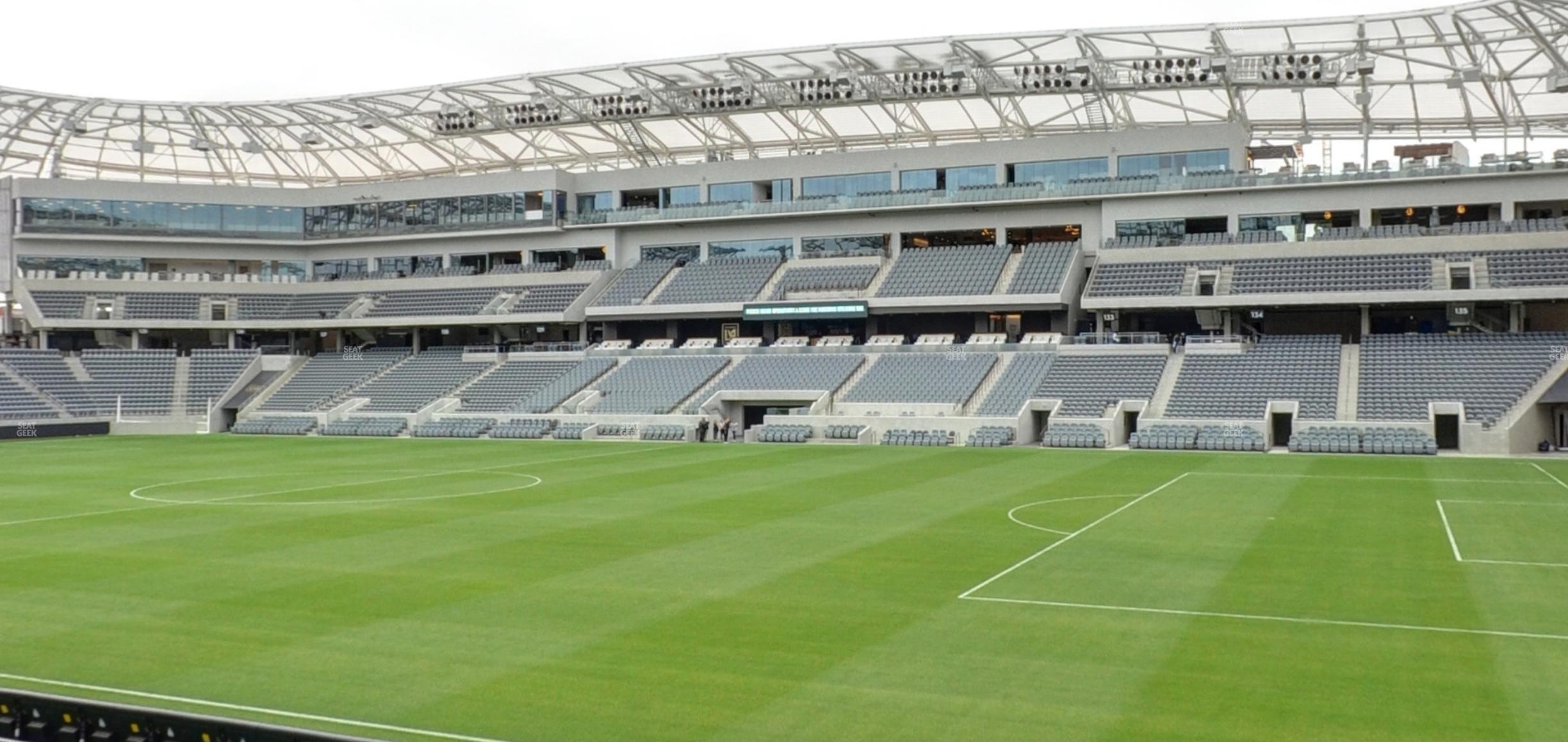 Seating view for BMO Stadium Section 109