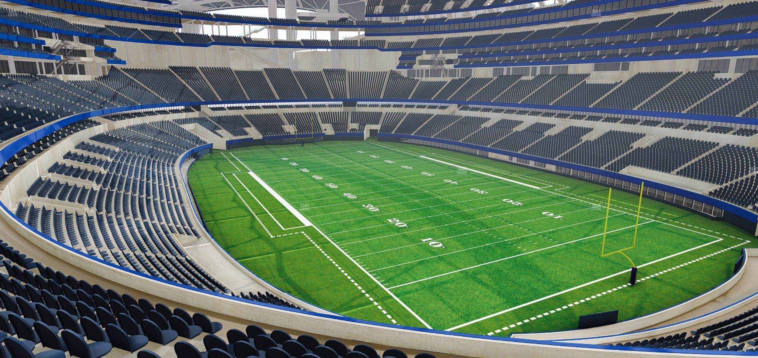 Seating view for SoFi Stadium Section 203