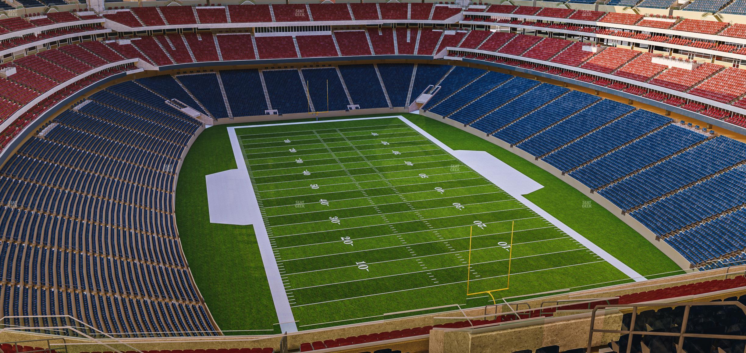 Seating view for NRG Stadium Section 724