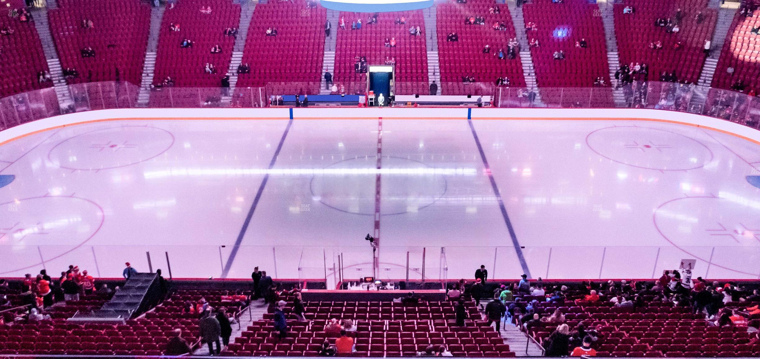 Seating view for Centre Bell Section 213