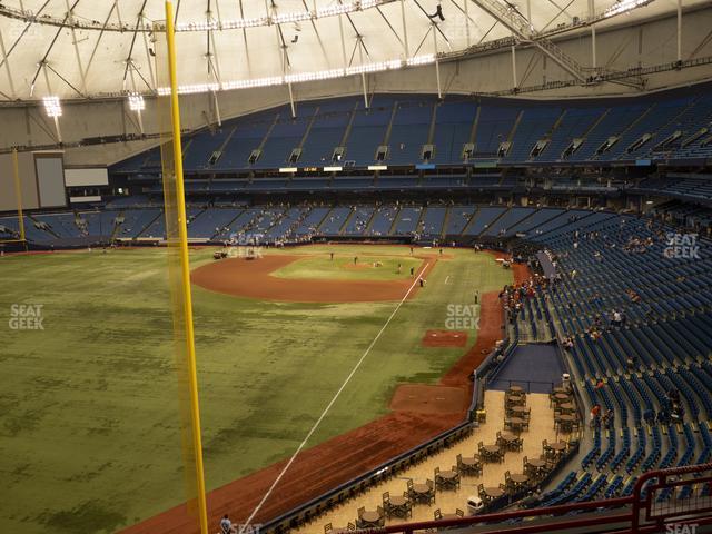 Seating view for Tropicana Field Section 343