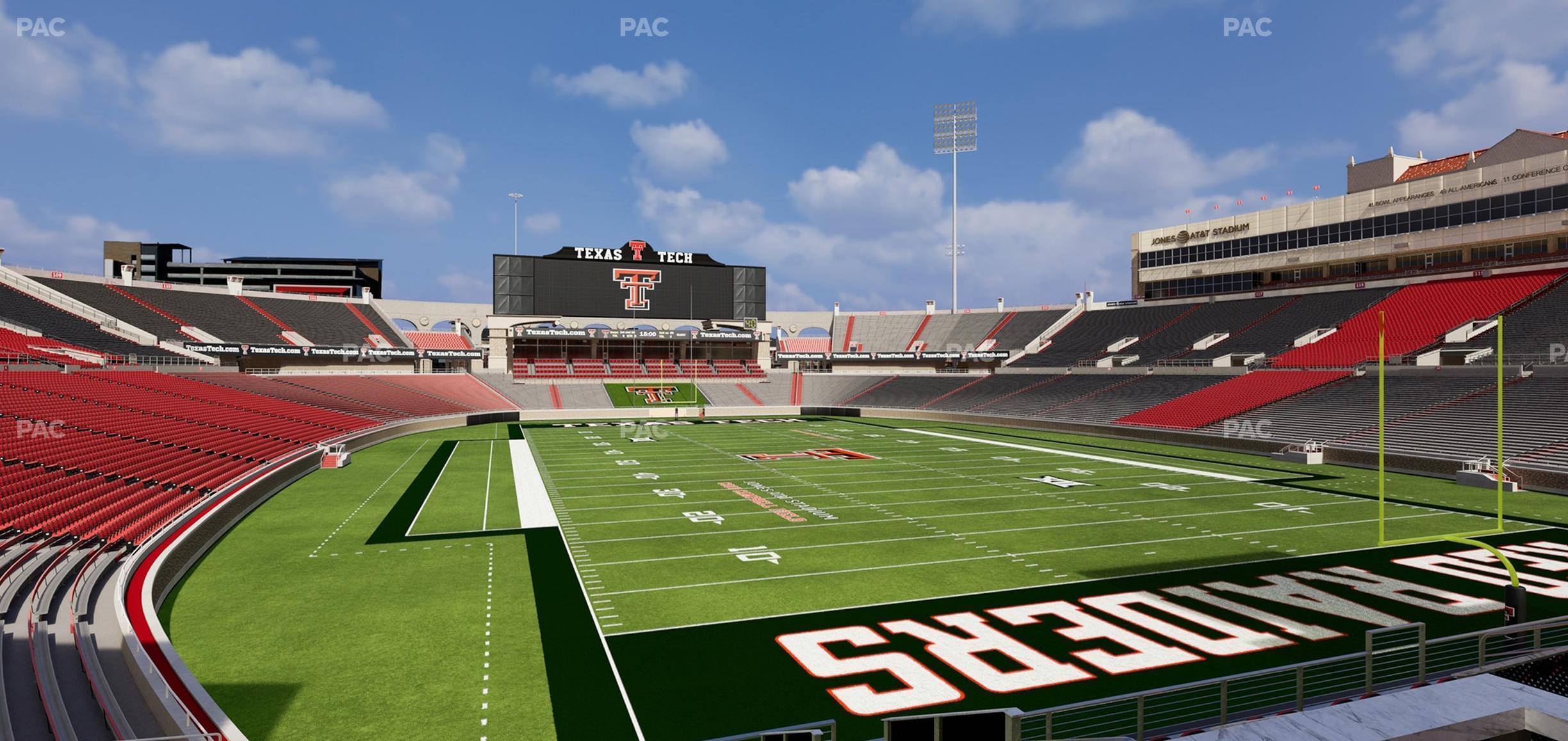 Seating view for Jones AT&T Stadium Section 31