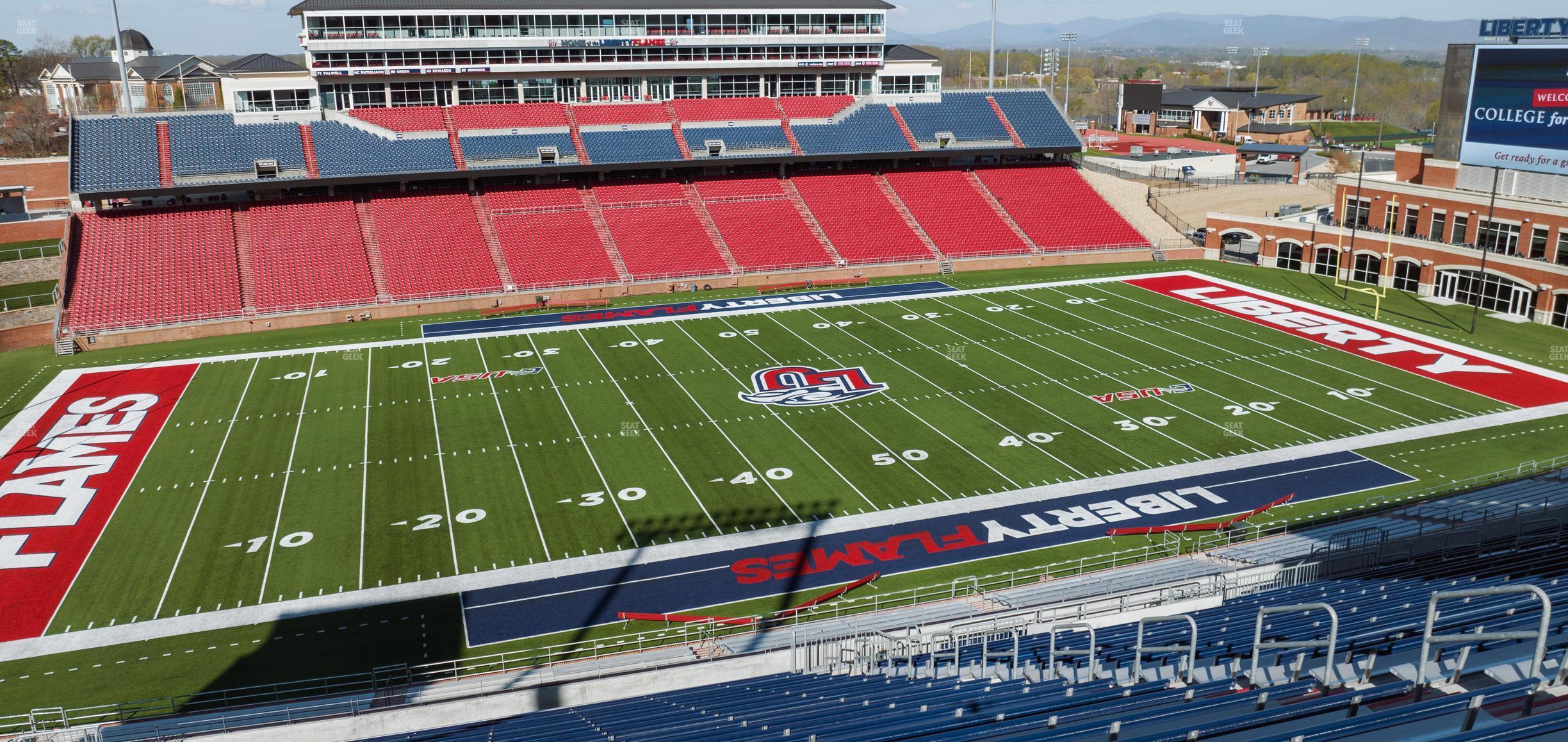 Seating view for Williams Stadium Section 216