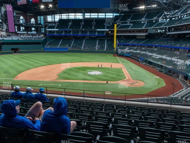 Seating view for Globe Life Field Section 110