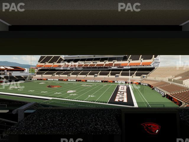 Seating view for Reser Stadium Section West Loge 15