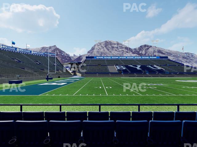 Seating view for LaVell Edwards Stadium Section 8 C