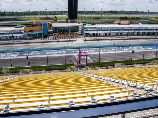 Seating view for Homestead-Miami Speedway Section Speedway Club 329