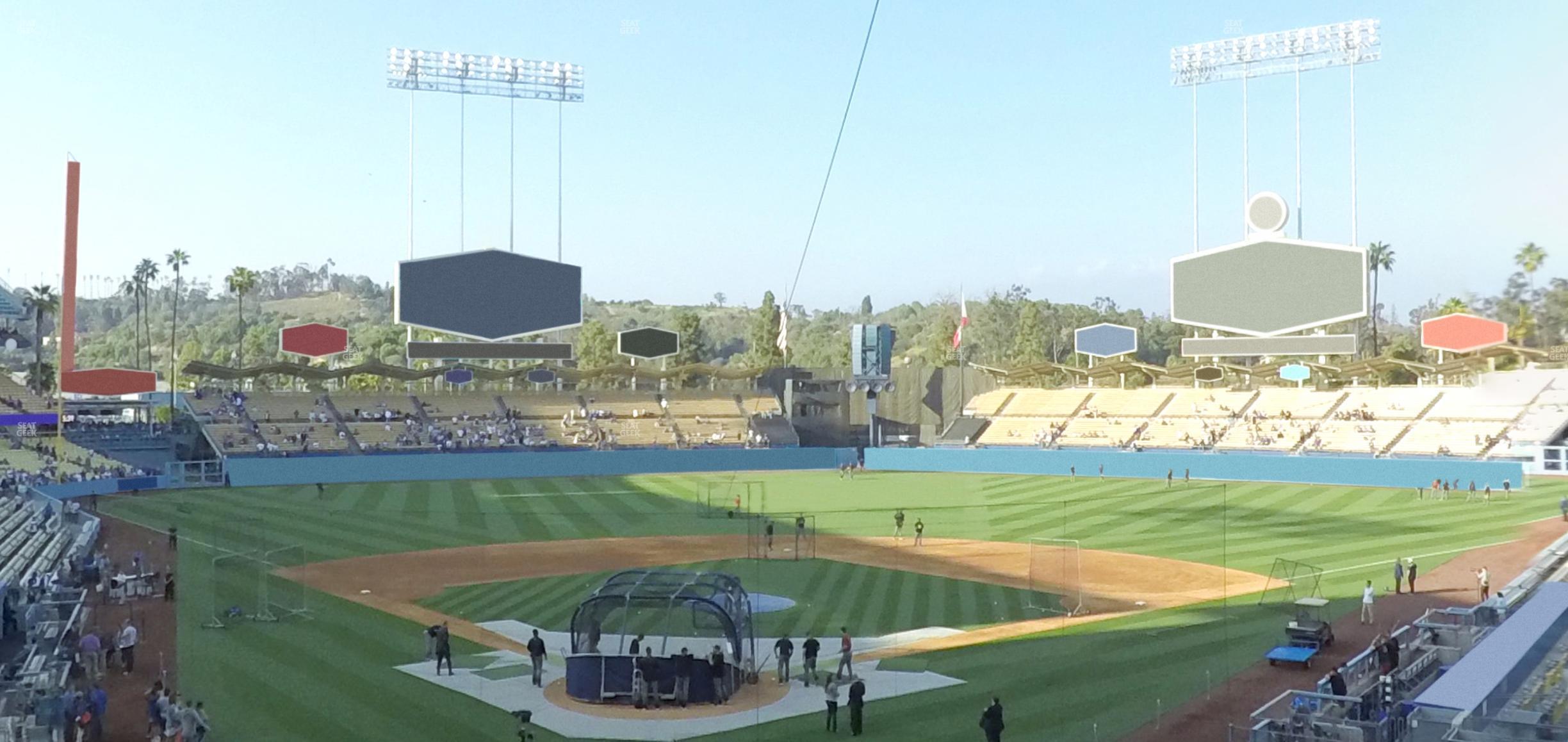 Seating view for Dodger Stadium Section 106 Lg