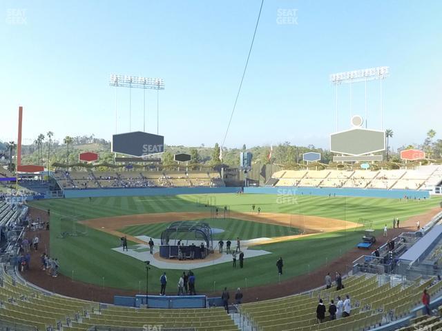 Seating view for Dodger Stadium Section 106 Lg