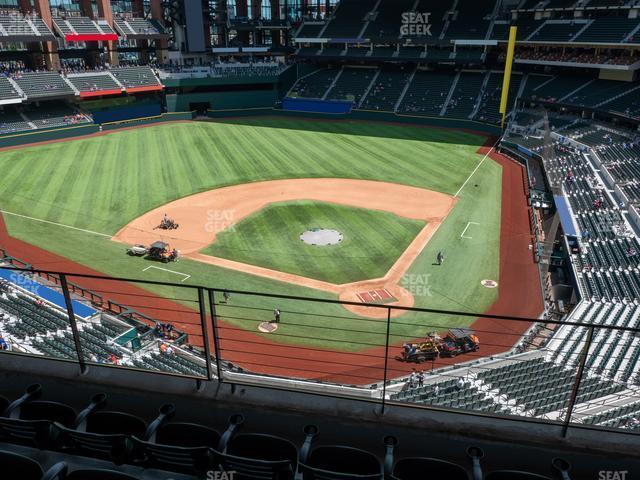 Seating view for Globe Life Field Section 215