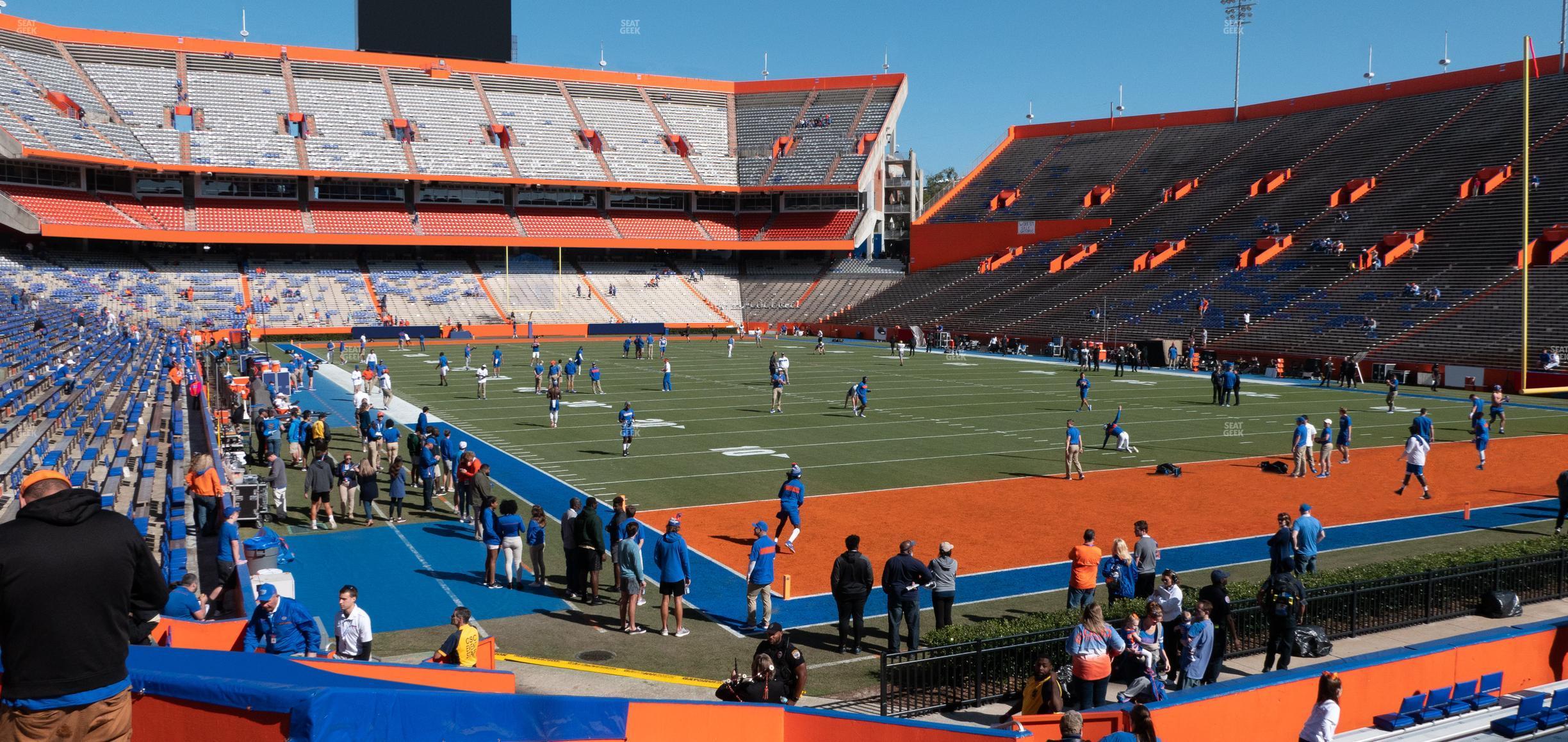 Seating view for Ben Hill Griffin Stadium Section F