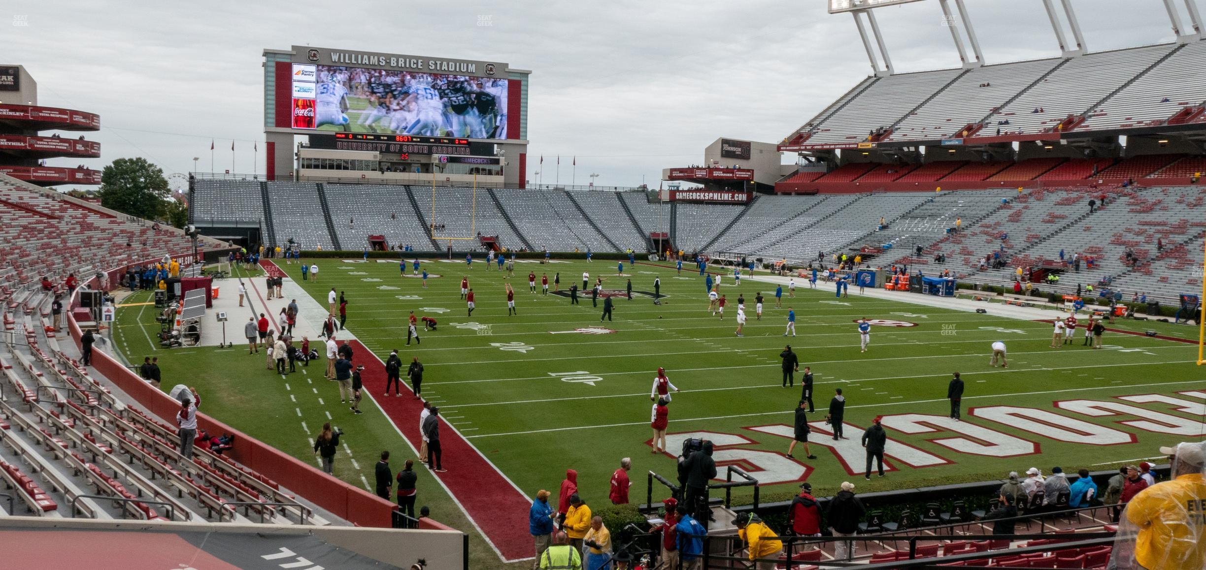 Seating view for Williams Brice Stadium Section 10