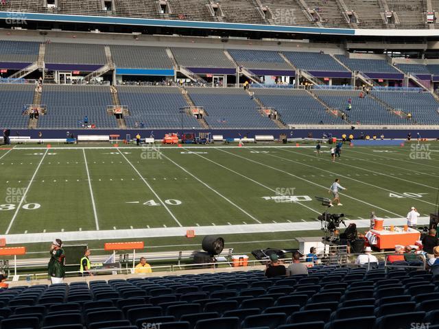 Seating view for Camping World Stadium Section 135