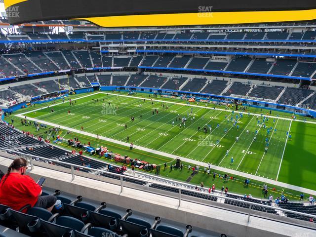 Seating view for SoFi Stadium Section 300