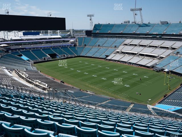 Seating view for EverBank Stadium Section 430