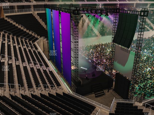 Seating view for Moody Center ATX Section Loge 6