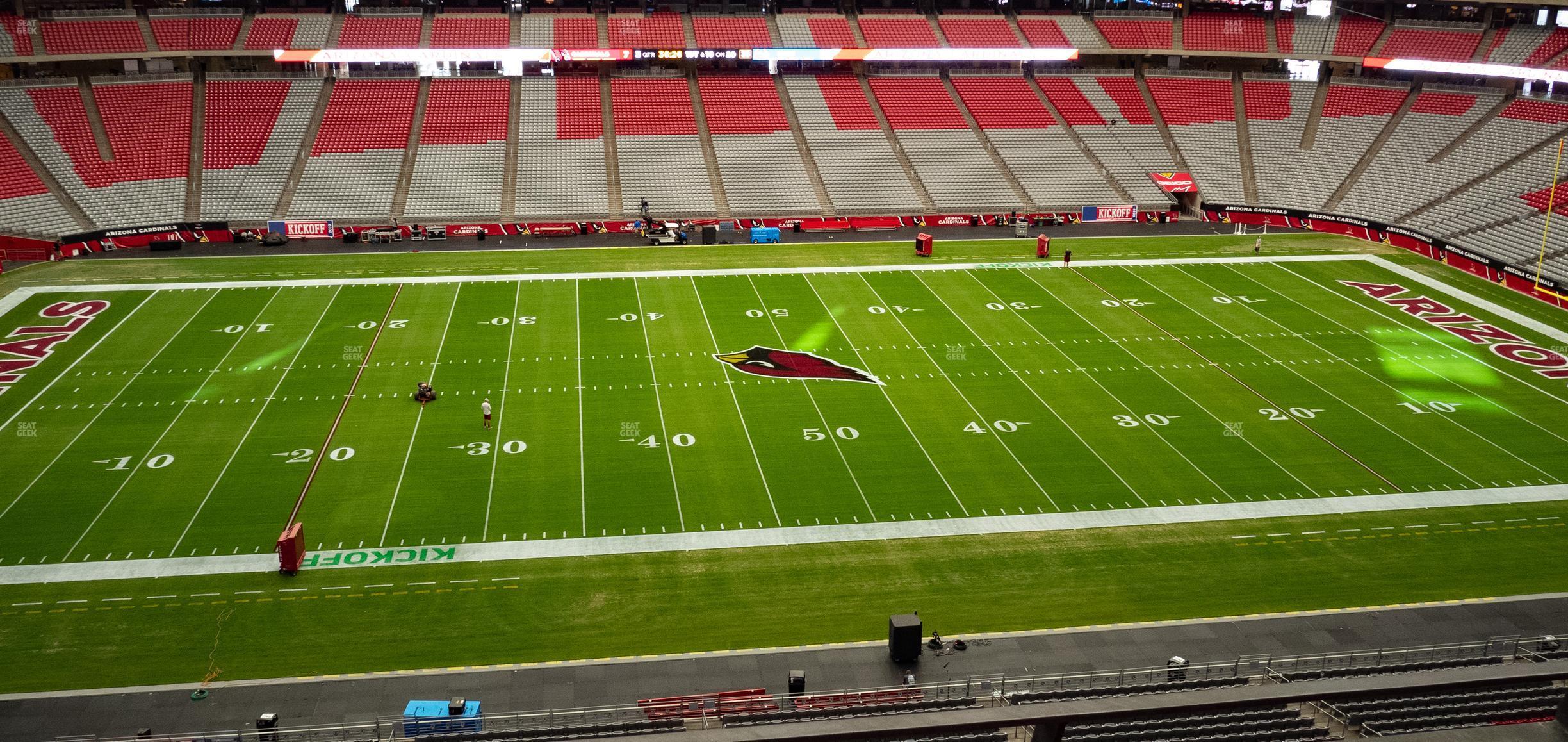 Seating view for State Farm Stadium Section Ring Of Honor 445