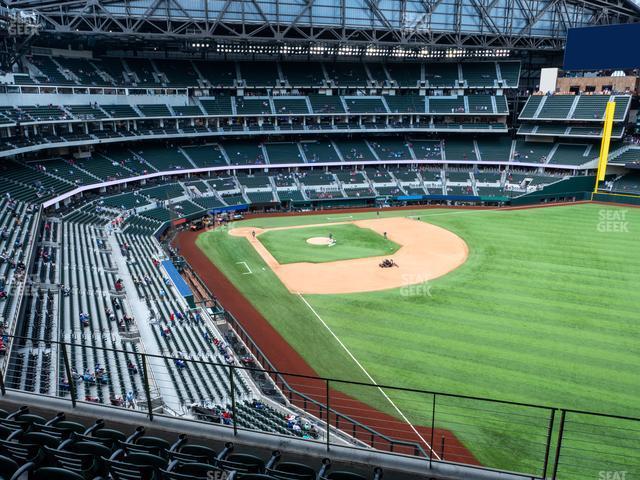 Seating view for Globe Life Field Section 230