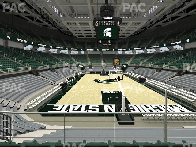 Seating view for Jack Breslin Student Events Center Section 101