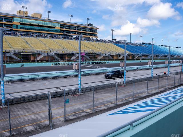 Seating view for Homestead-Miami Speedway Section Pit Road Cabana 12