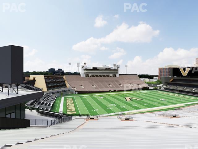 Seating view for FirstBank Stadium Section P