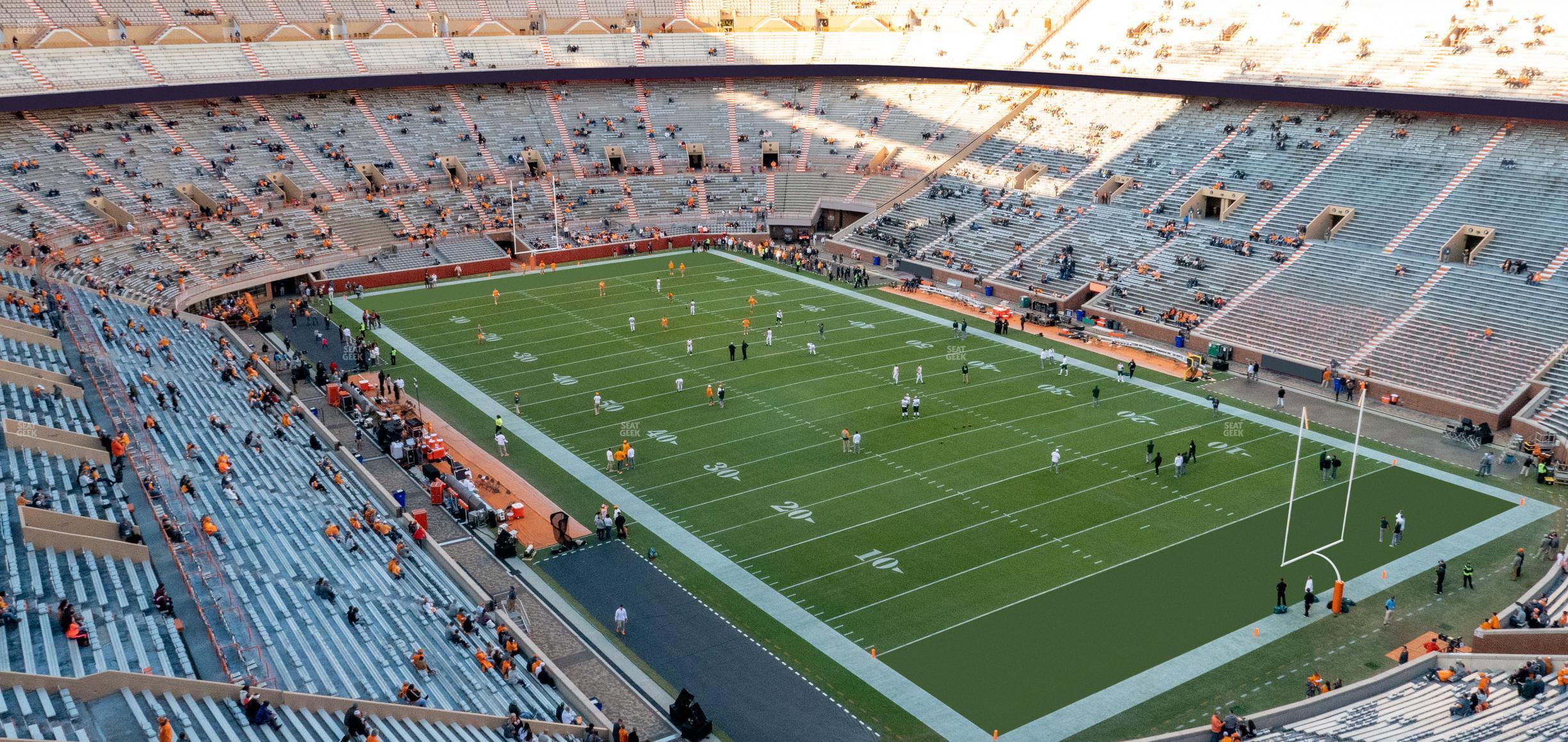 Seating view for Neyland Stadium Section Pp