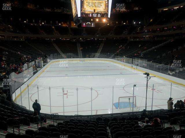 Seating view for T-Mobile Arena Section 10