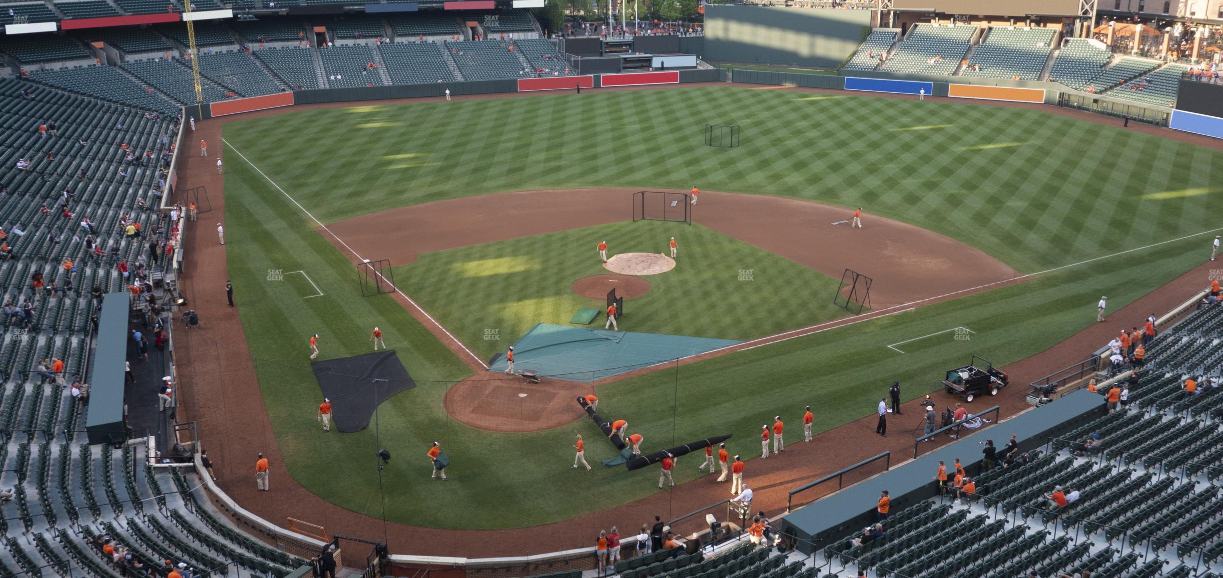 Seating view for Oriole Park at Camden Yards Section 332