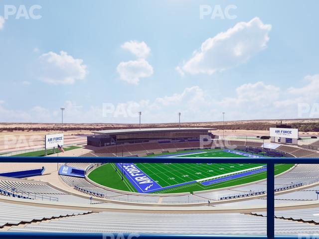 Seating view for Falcon Stadium Section U 12