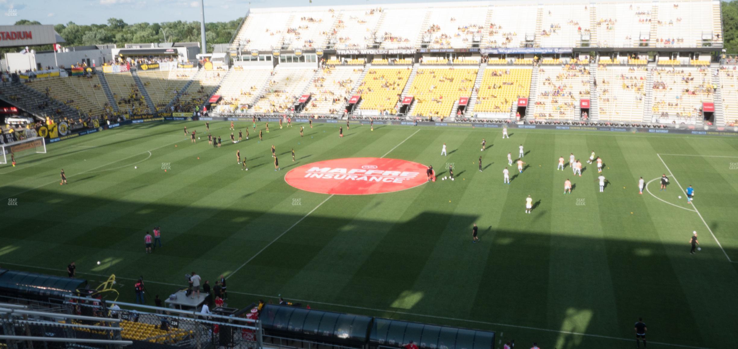 Seating view for Historic Crew Stadium Section 224