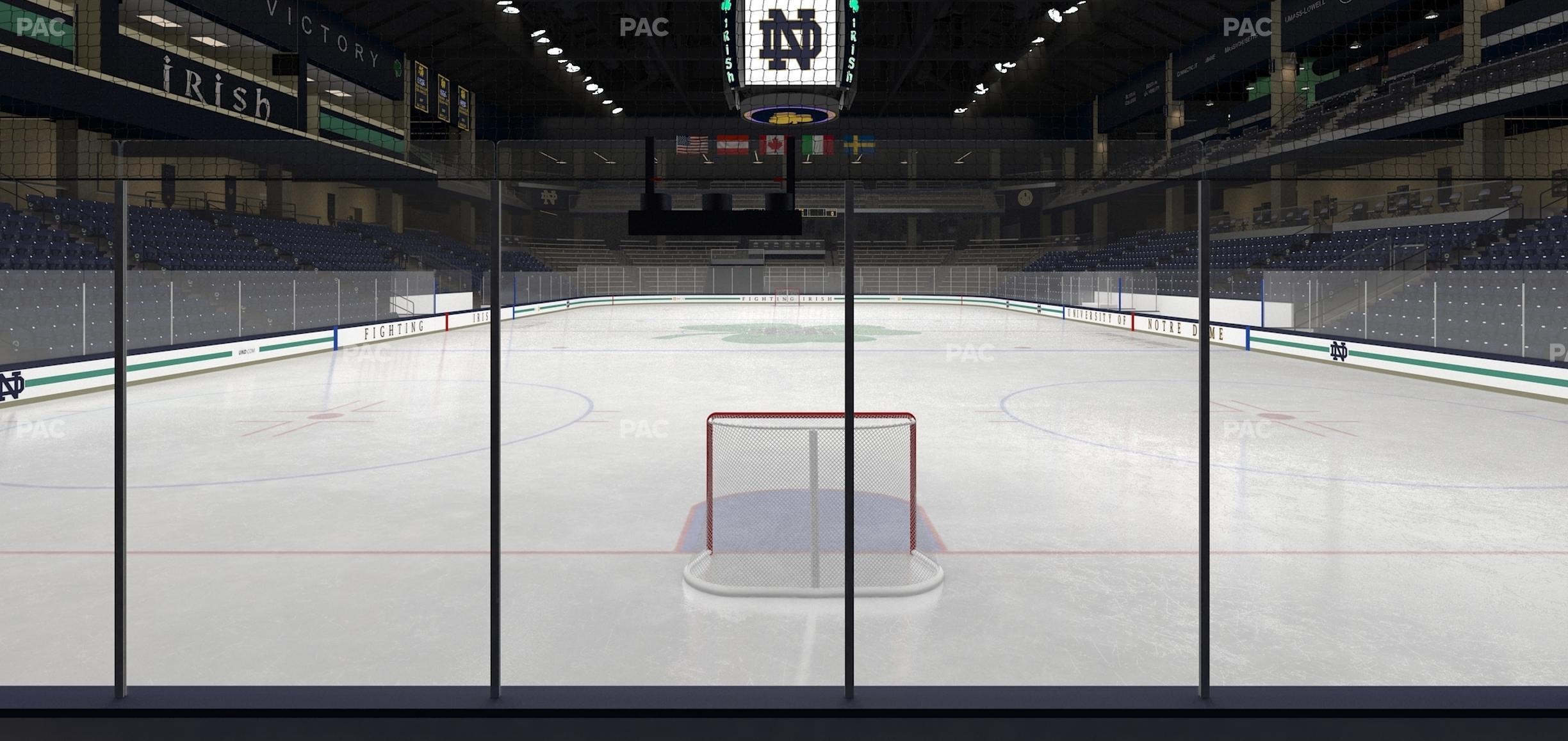 Seating view for Compton Family Ice Arena Section 15