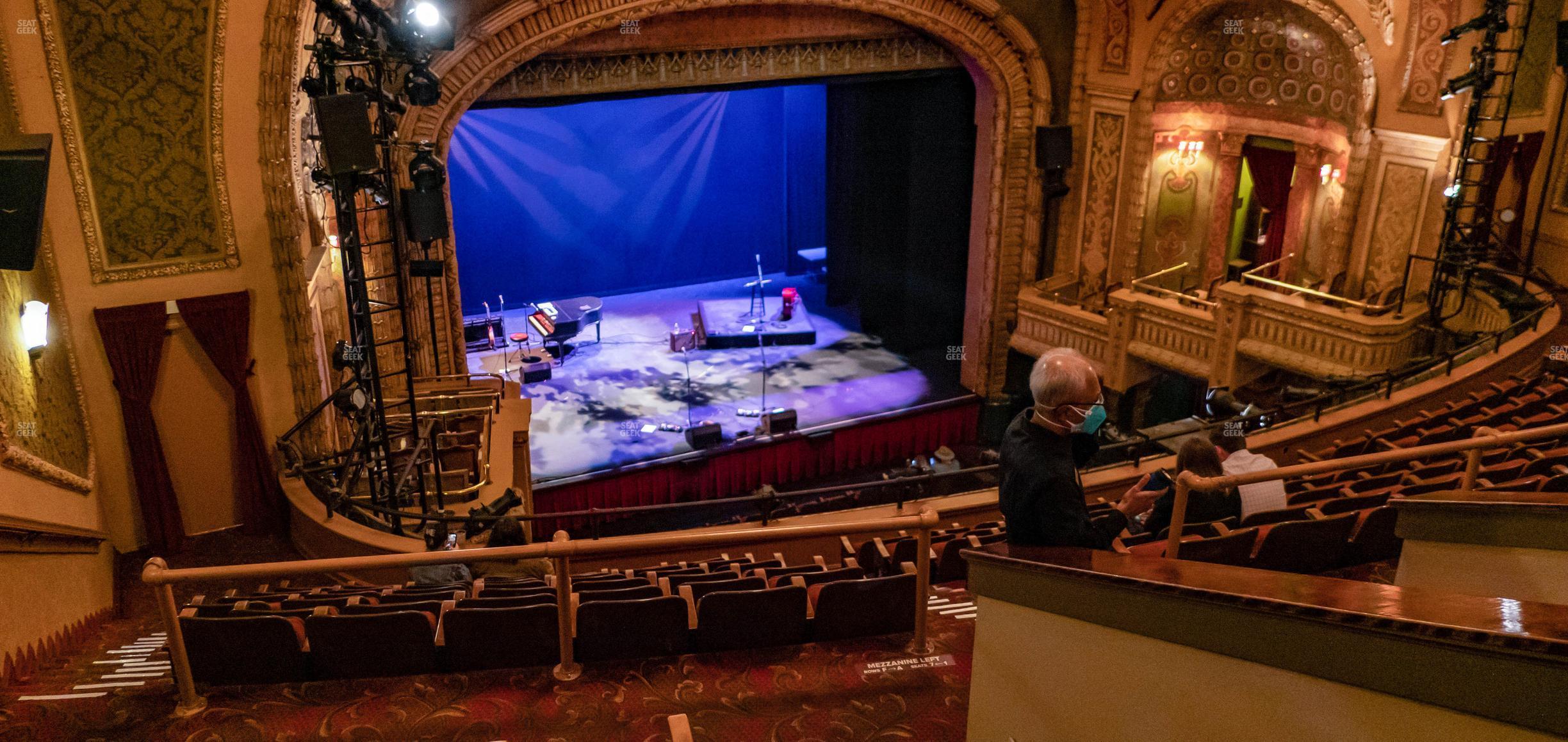 Seating view for Paramount Theatre Austin Section Balcony Left