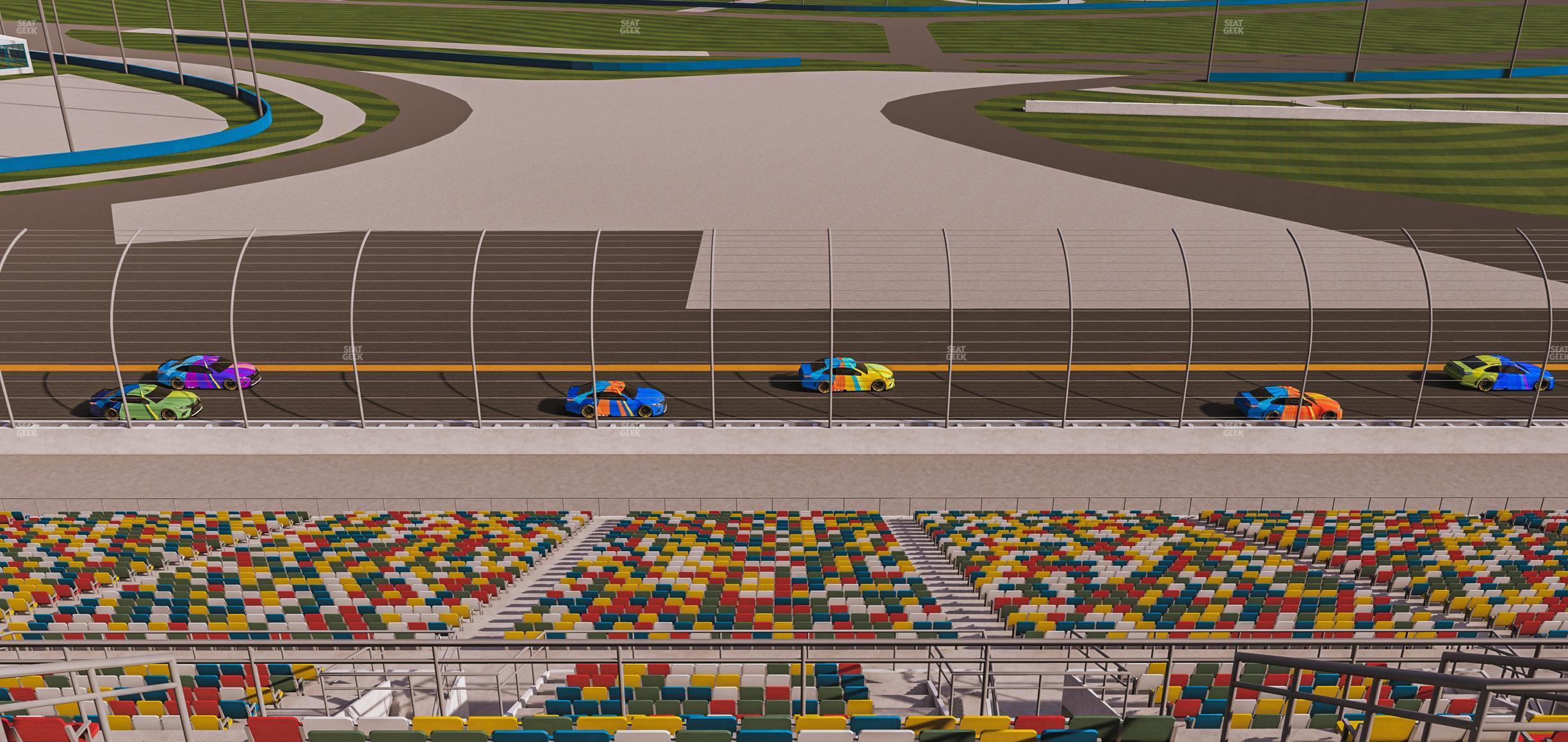 Seating view for Daytona International Speedway Section 390