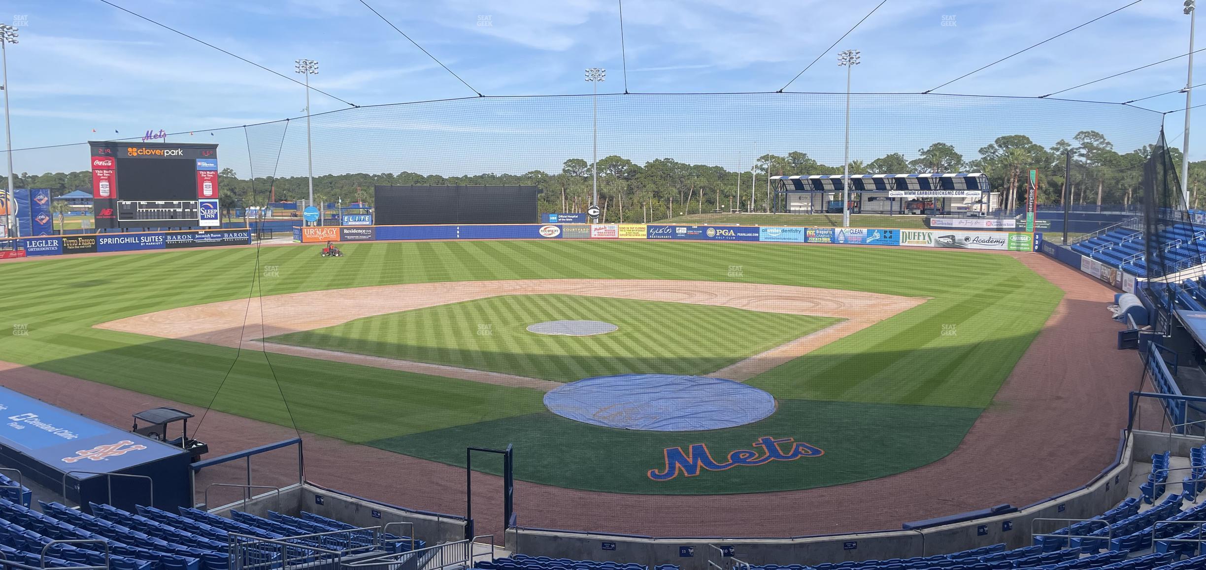 Seating view for Clover Park Section 111